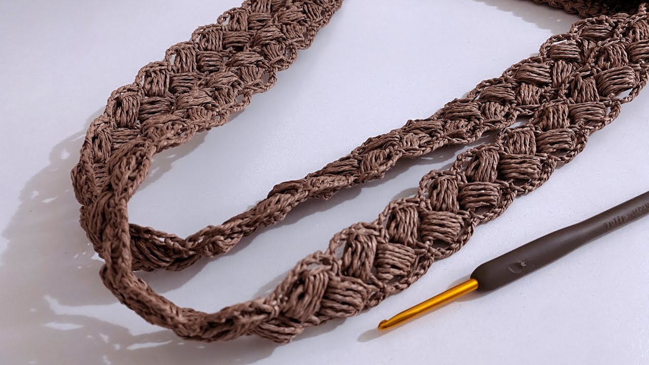 Çanta sapı yapımı 👌 bag handle making #knitting #baby