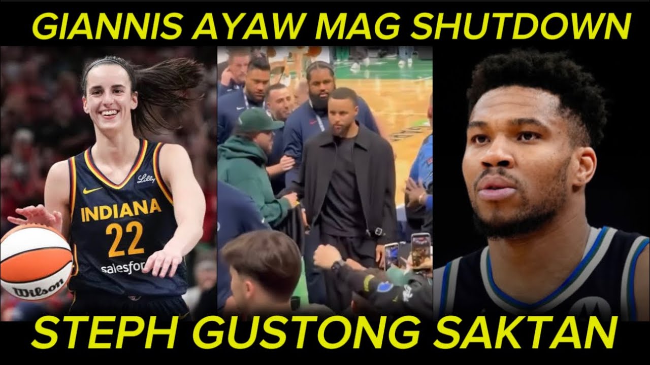 Alerto ang bodyguard ni Steph Curry! WNBA million na ang sweldo. Giannis ayaw magpa shutdown
