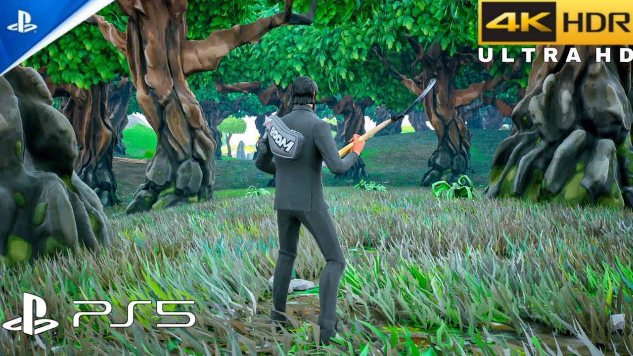 Fortnite (PS5) 4K 60FPS HDR Gameplay (Chapter 4 Season 5)