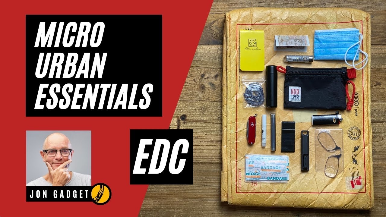 Micro Urban Essentials Everyday Carry Kit - Don't leave home without it!