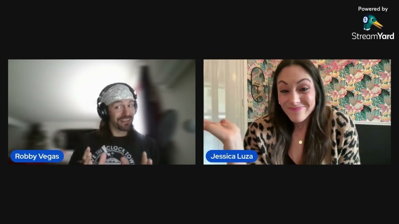 Jessica Luza of the hit show Hysteria! on ABAO