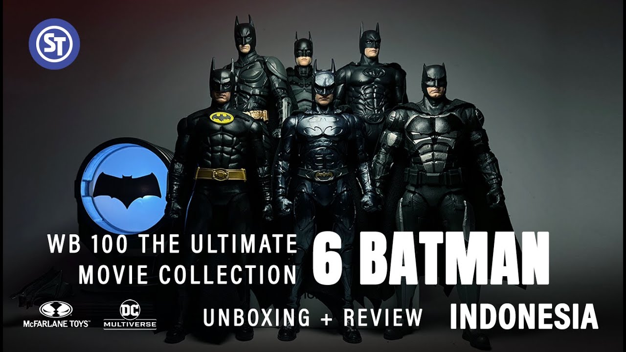 🇮🇩 COMPLETE REVIEW DC MULTIVERSE 6 BATMAN | THE ULTIMATE MOVIE COLLECTION | MCFARLANE TOYS INDONESIA