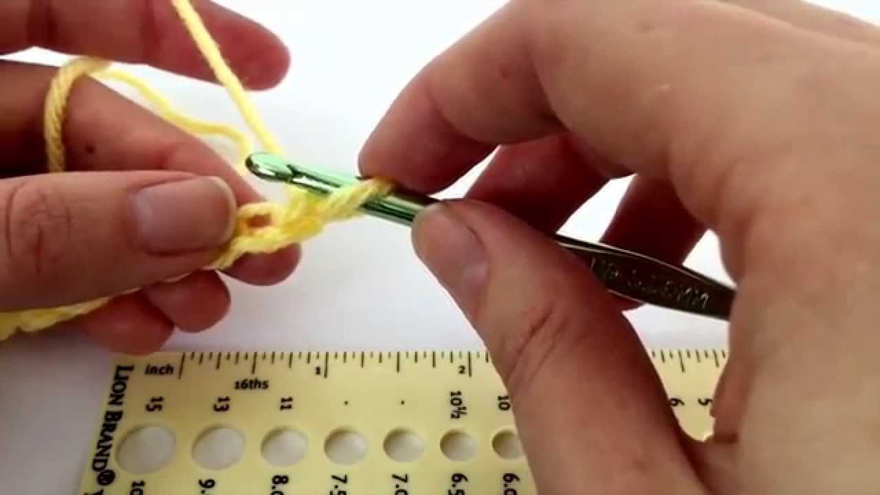 How to Make and Measure a Crochet Gauge Swatch