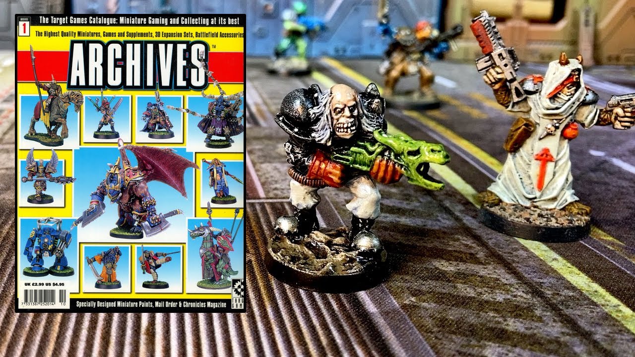 Target Games 1999 Warzone Catalog, Classic Sci-Fi Wargaming Miniatures