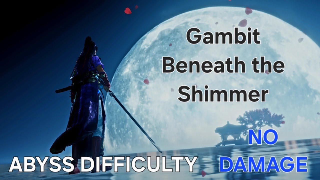 Where Winds Meet - Abyss Trial: Gambit Beneath the Shimmer (No Damage, Strategic Sword+HQ Spear)