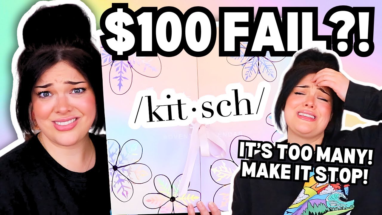 $100 DISAPPOINTMENT!? | Kitsch Advent Unboxing