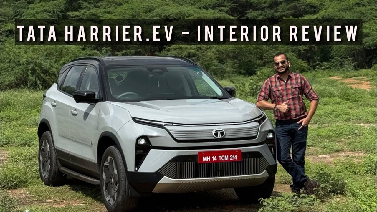 Tata Harrier.EV Interior Review - More Tech Than Ever