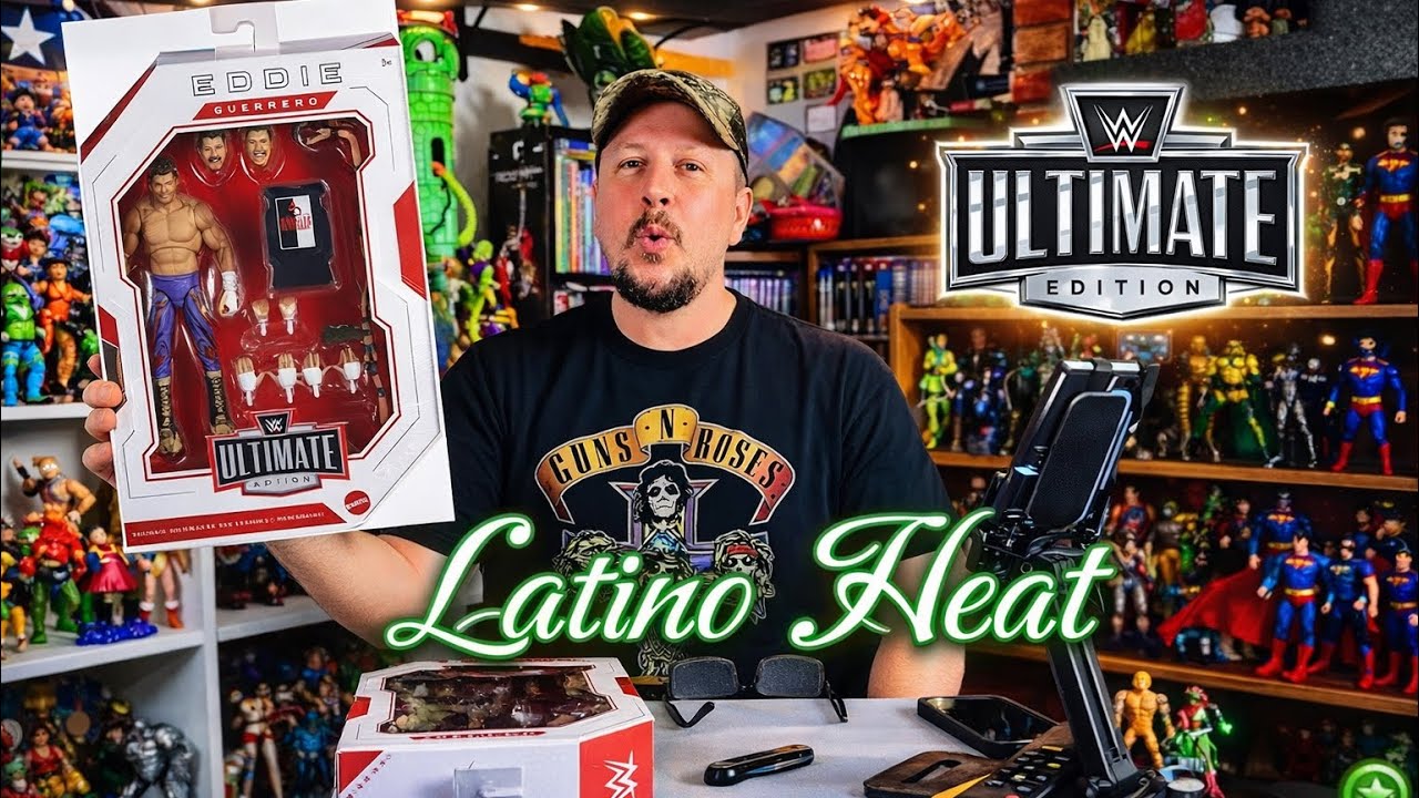 Mattel WWE Ultimate Eddie Guerrero unboxing review. Let the heat begin! 