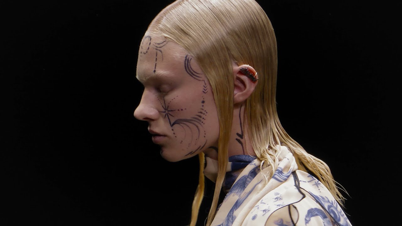 The Gaultier Paris by sacai FW 2021-22 Haute Couture show.