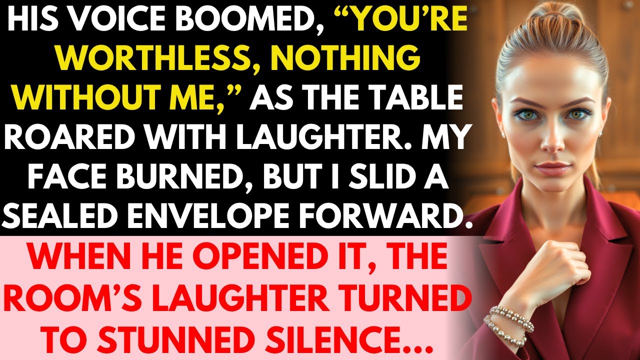 At Dinner They Called Me “Useless”—But I Had Proof That Stopped the Laughter