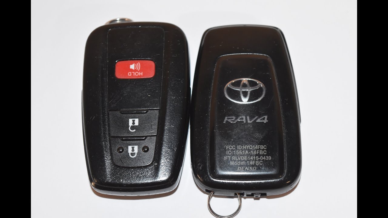 Замена батареи брелока Toyota RAV4 2019–2023 годов выпуска — ЛЕГКО и своими руками