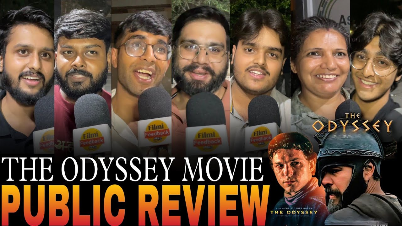 The Odyssey movie public review | Day 1 night show The Odyssey public review | Christopher Nolan 