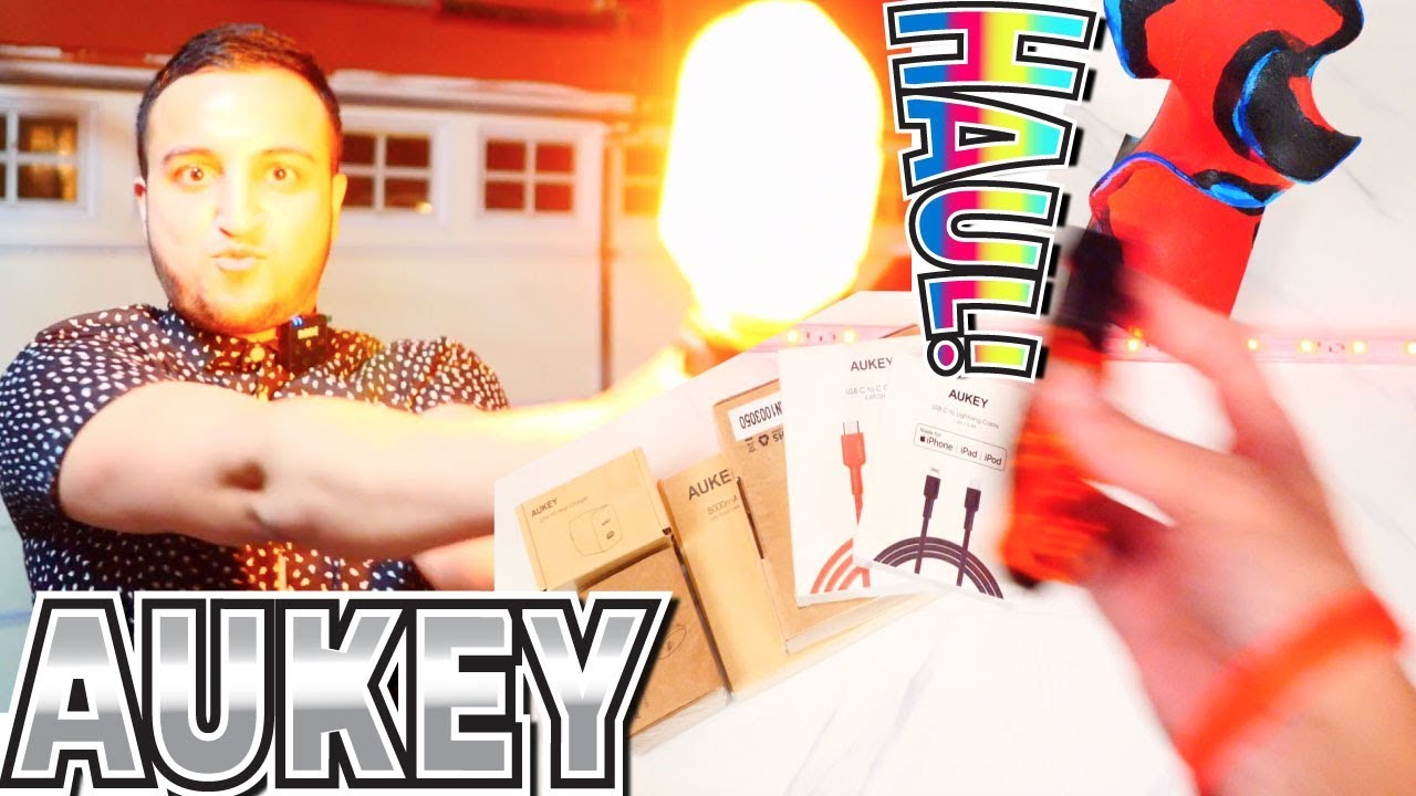 AUKEY PRODUCT UNBOXING HAUL