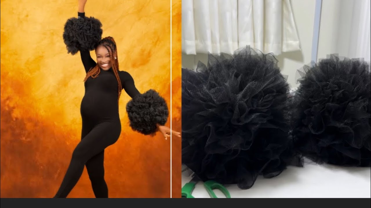 How to create detachable ruffle sleeve for photoshoot
