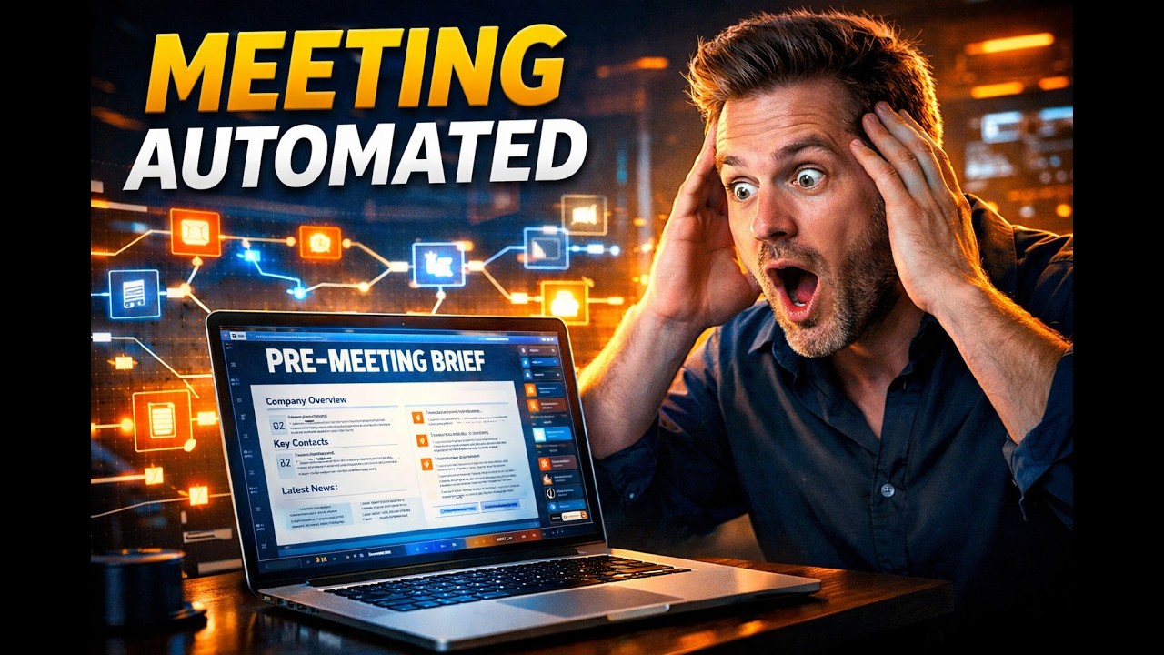 How to Build an AI Pre-Meeting Brief Automation with n8n