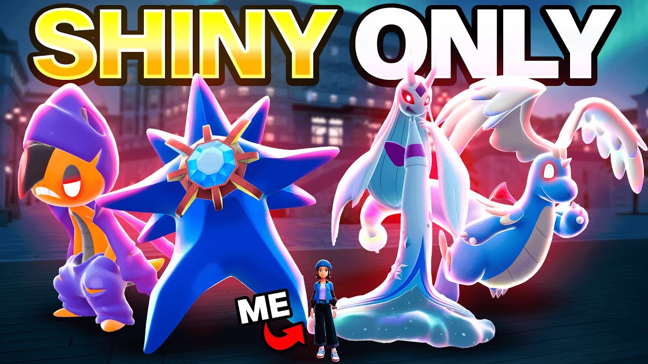 Pokémon ZA But I Can Only Use ALPHA Shiny Pokémon! (THEY ARE HUGE 😂)
