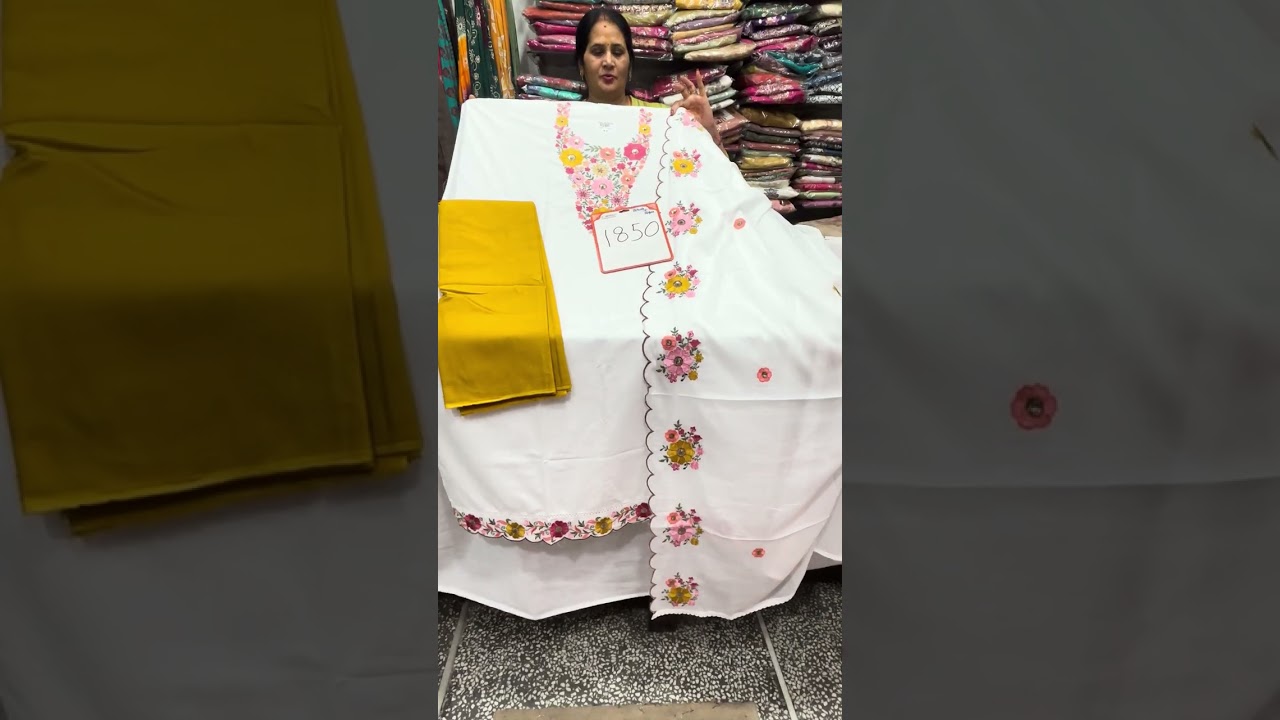 Cotton partywear suit order number 9416877233