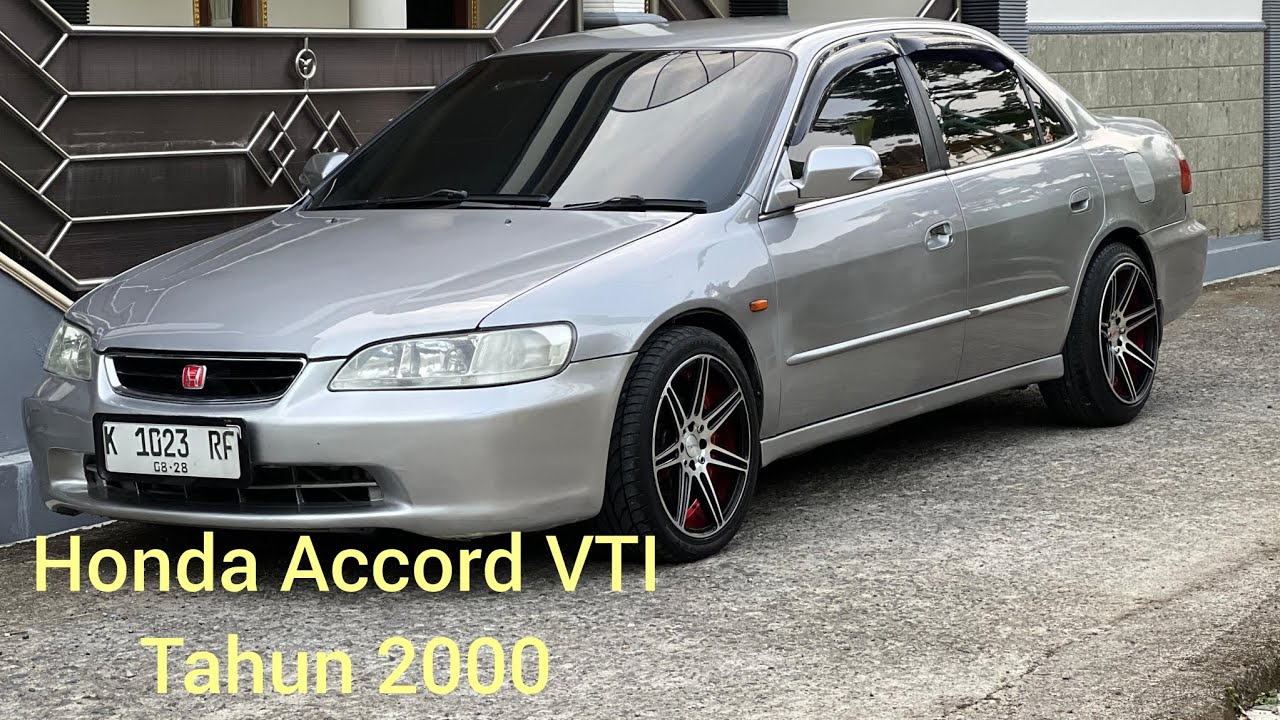 Honda Accord VTI tahun 2000 manual. Pajak on mesin juwara. Mobil ganteng nyaman dan murah aja‼️😁👍🙂