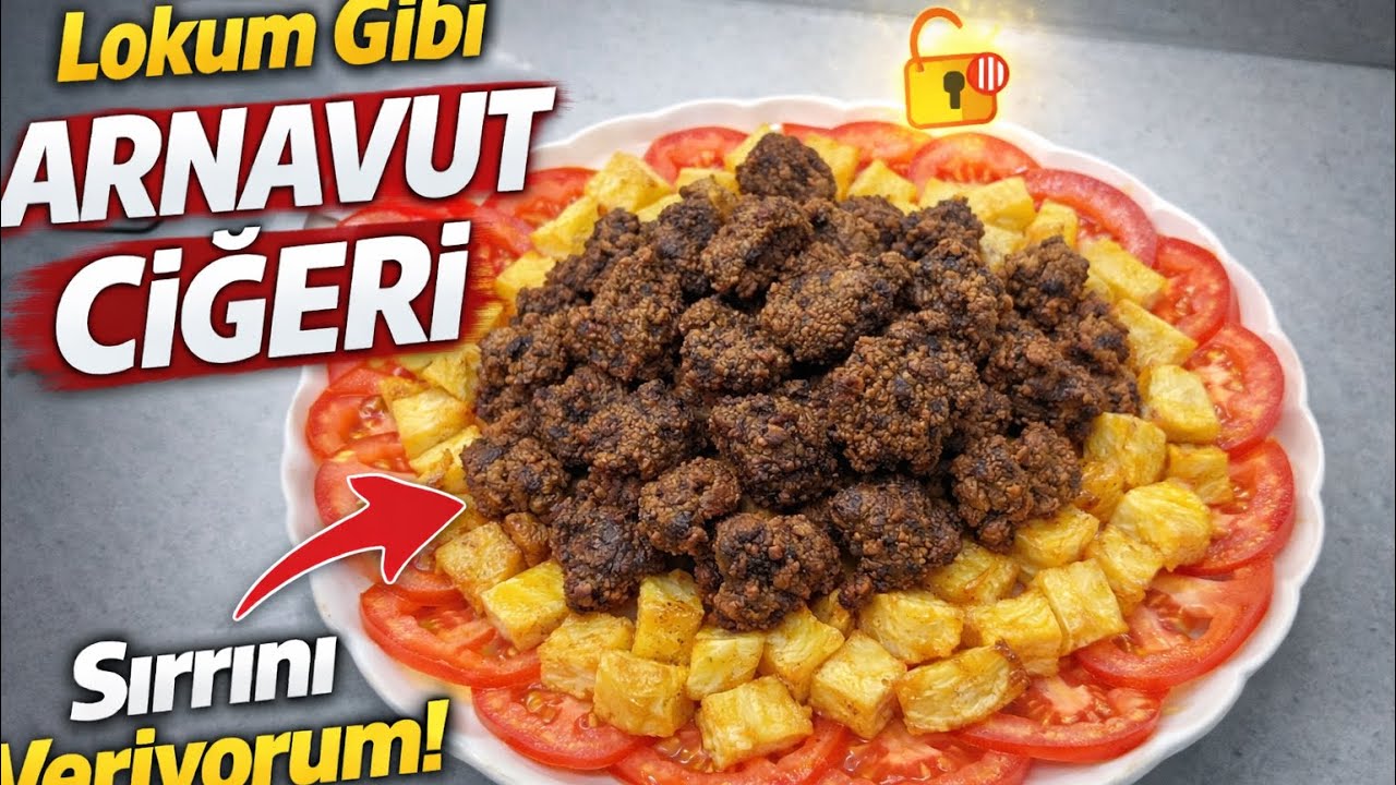 Lokum gibi Arnavut ciğeri yapmanın sırrı burada 🤎