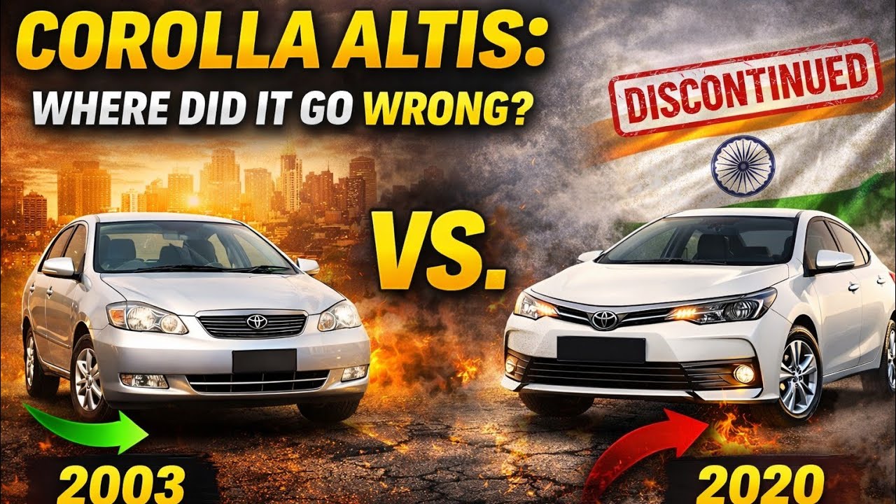 Toyota Corolla Altis: Rise, Fall & Discontinuation | India Ki Legendary Sedan.