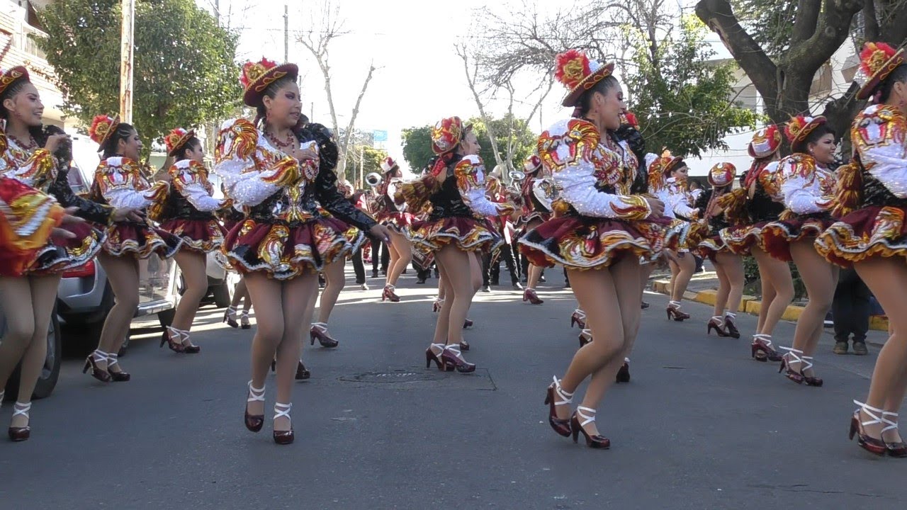 Caporales San simón en honor a la Virgen de urkupiña 2023 Líniers Bs As Argentina