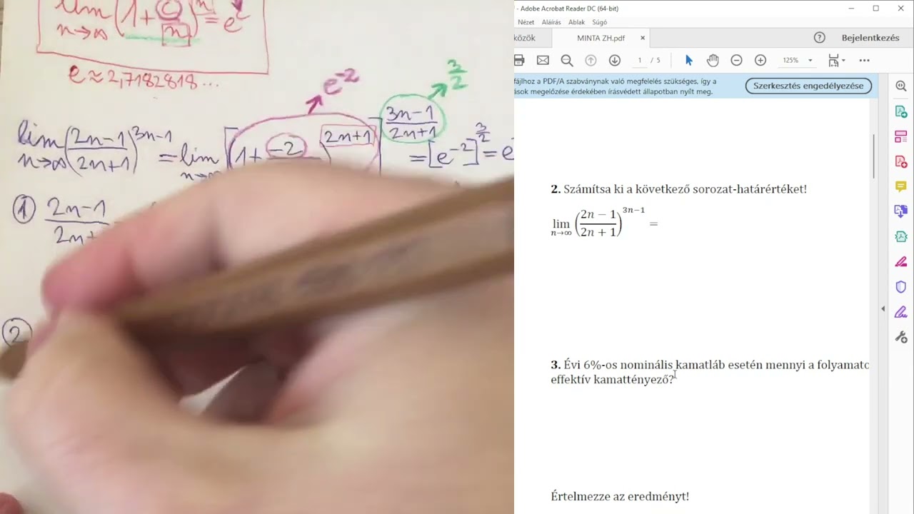 02 Euler féle határérték