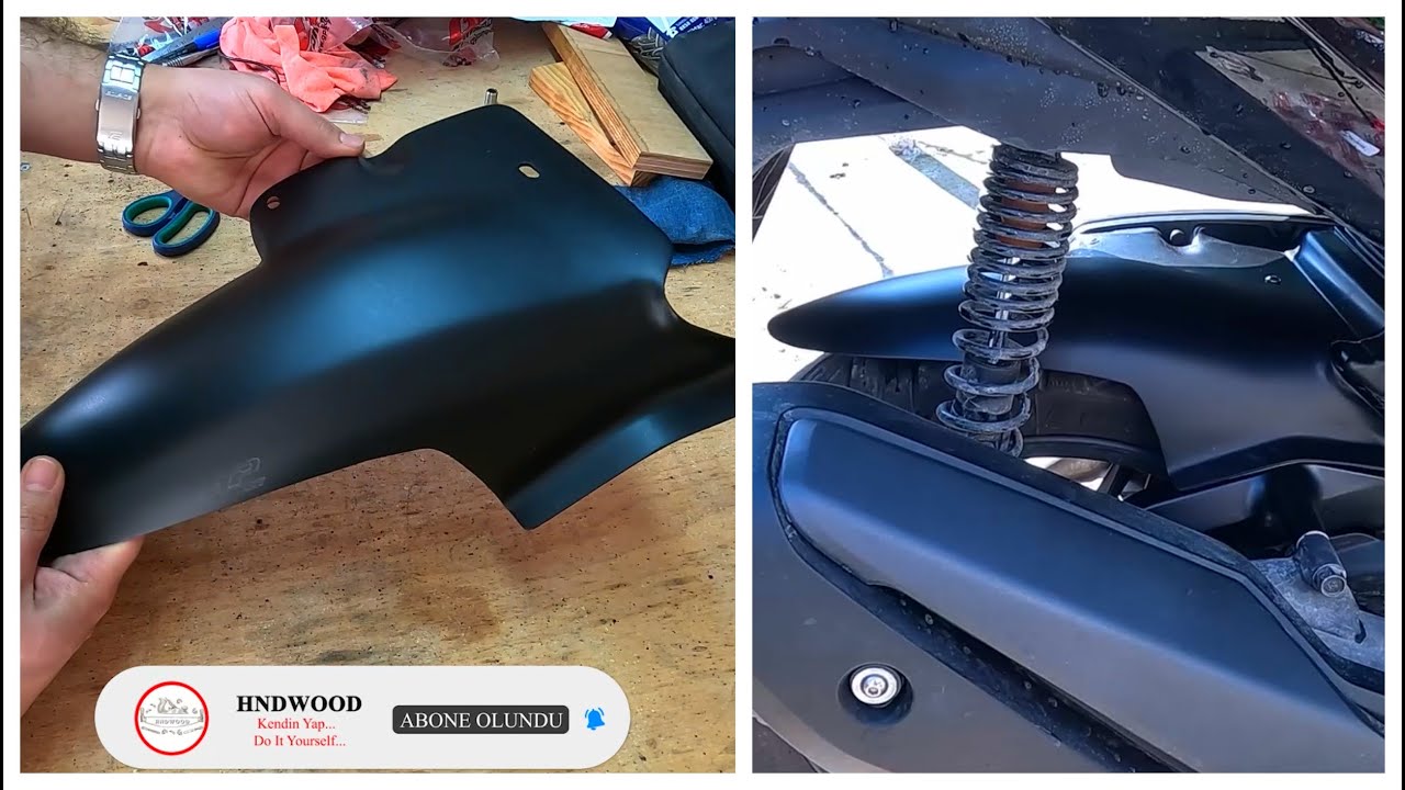Honda Forza 250 Çamurluk Montajı / Honda Forza Arka Çamurluk /Honda Forza Fender Install