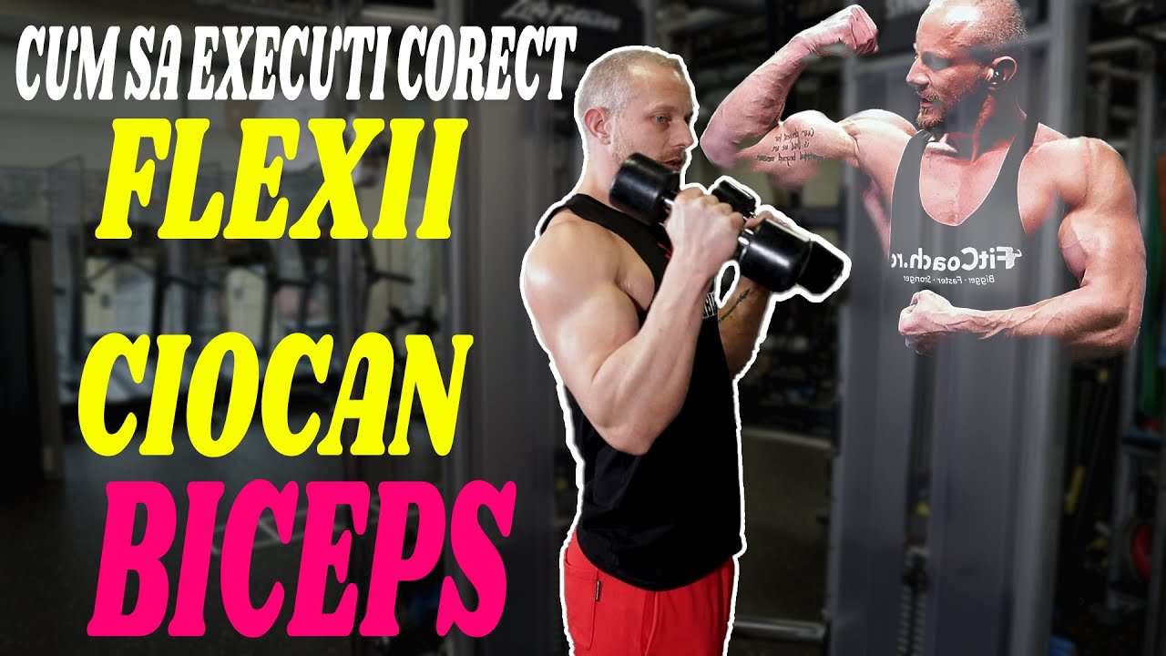 Flexii biceps ciocan - Cum sa executi corect !
