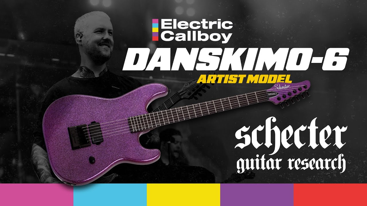 Schecter Danskimo-6 Artist Model Signature Guitar