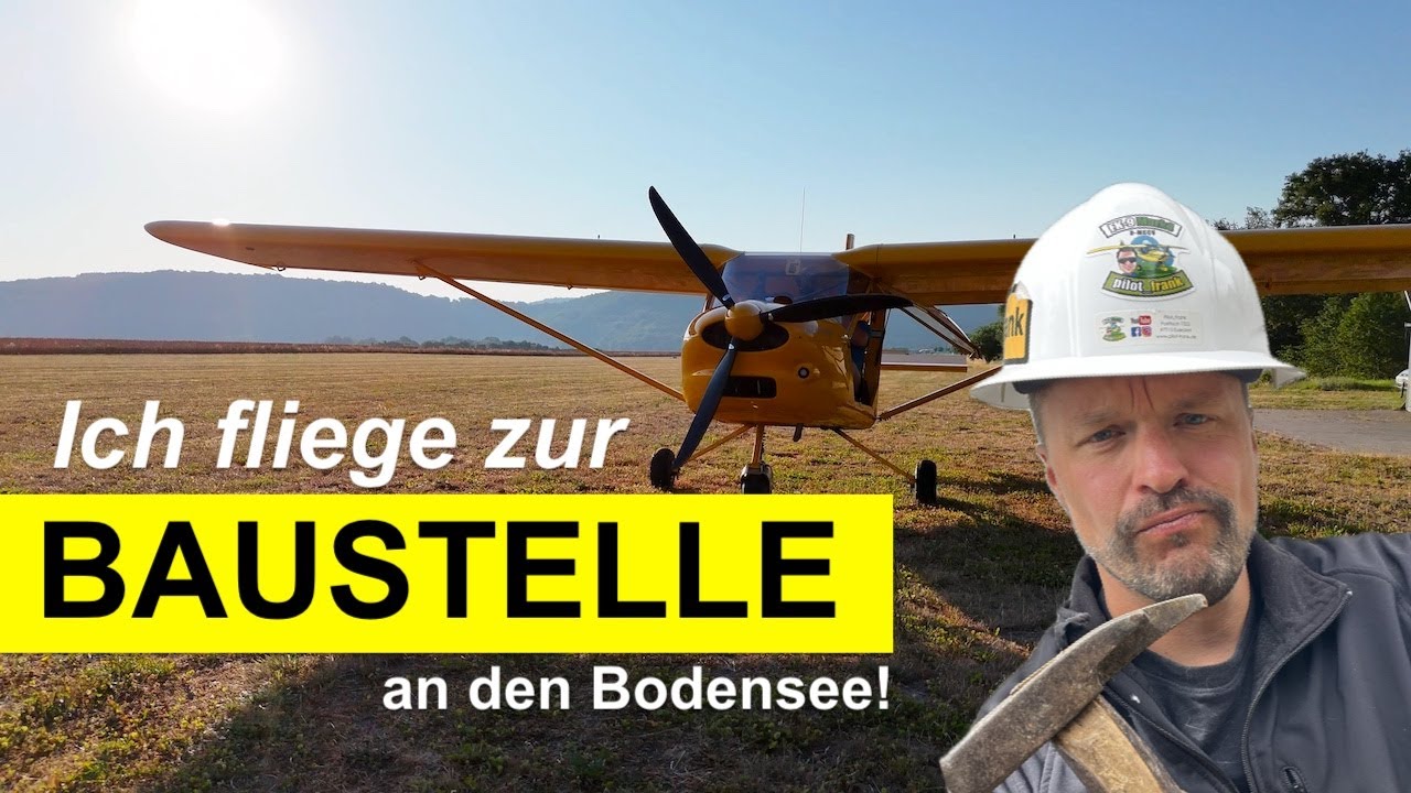 Stau? Ich nehme das Flugzeug zur Arbeit! #Pilotlife