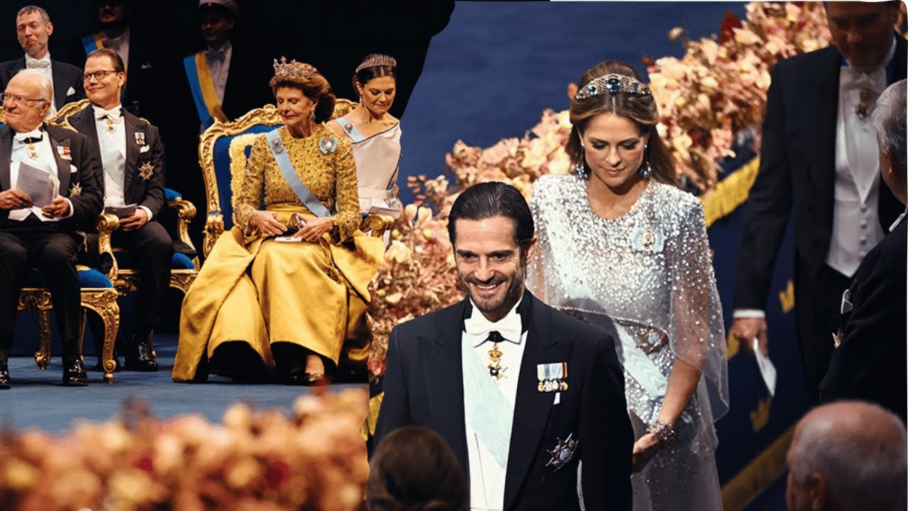 Nobel Prize 2025 - Arrival of the Swedish Royal Family and Laureates.