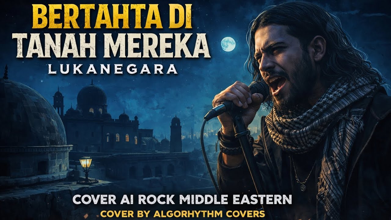 Bertahta Di Tanah Mereka – Lukanegara | Rock Orchestra Middle Eastern Cover AI