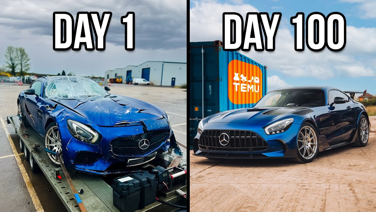100 DAYS BUILDING A &pound;500,000 AMG GT FROM TEMU