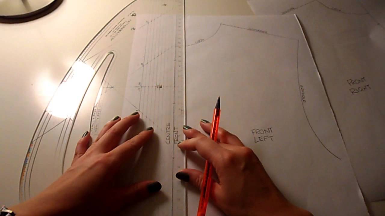 Pattern Cutting Tutorial: How To Draft A Basic Shirt Placket