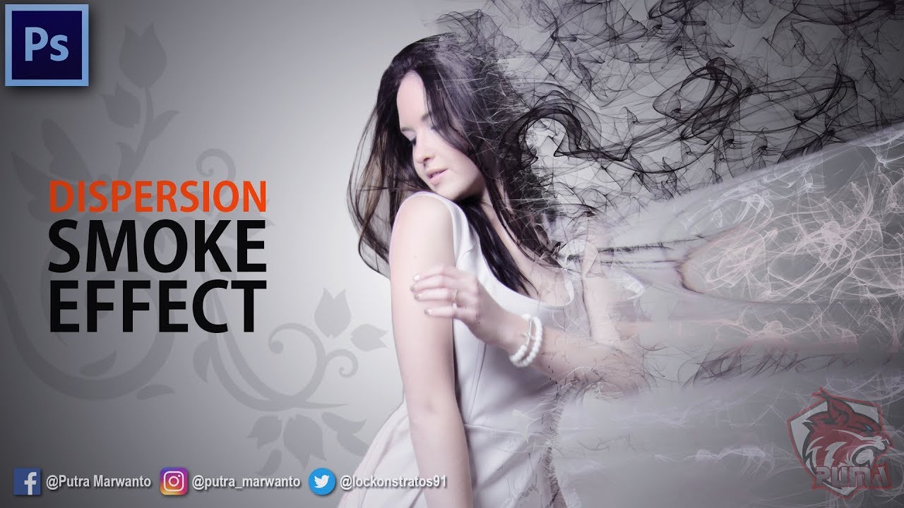 Cara membuat DISPERSION SMOKE EFFECT | #Photoshop Tutorial Bahasa Indonesia