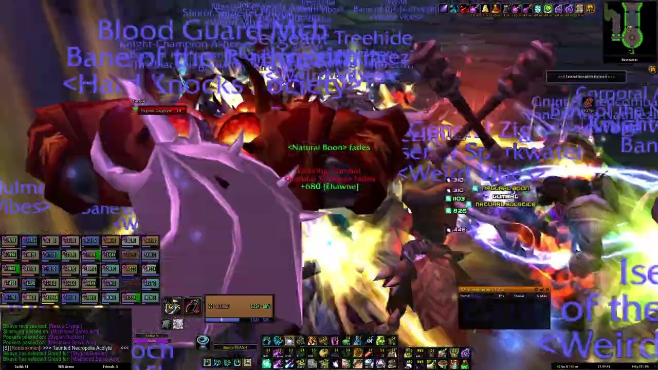 TURTLE WOW NAXX SPEED RUN // Weird Vibes // Boomkin POV
