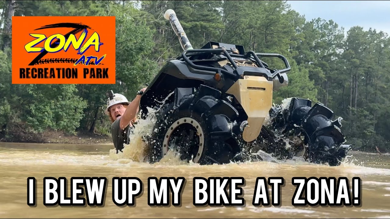 I BLEW UP MY BIKE AT ZONA ATV PARK