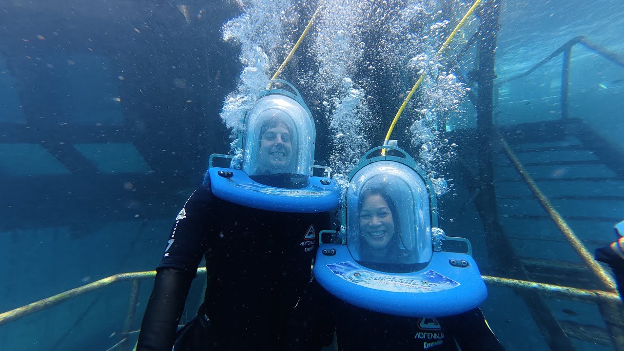 Ocean Helmet Diving at the Great Barrier Reef! 🐠
