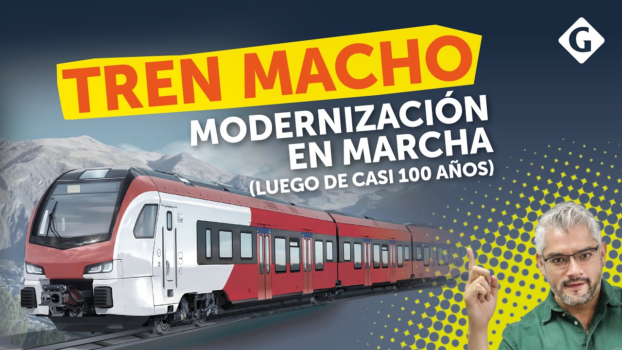 🚆✨ 𝗧𝗿𝗲𝗻 𝗠𝗮𝗰𝗵𝗼: 𝗠𝗼𝗱𝗲𝗿𝗻𝗶𝘇𝗮𝗰𝗶𝗼́𝗻 𝗲𝗻 𝗺𝗮𝗿𝗰𝗵𝗮 𝗹𝘂𝗲𝗴𝗼 𝗱𝗲 𝗰𝗮𝘀𝗶 𝟭𝟬𝟬 𝗮ñ𝗼⁣s  | Directo a la vena