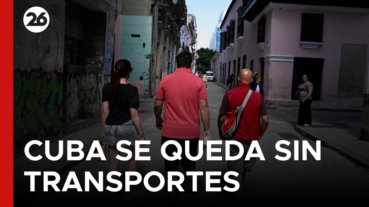 ⛽ RACIONAMIENTO EXTREMO | Cuba paraliza sus ómnibus y deja a miles a pie
