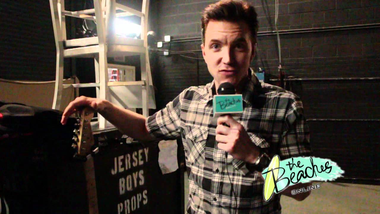 Backstage at Jersey Boys in Jacksonville