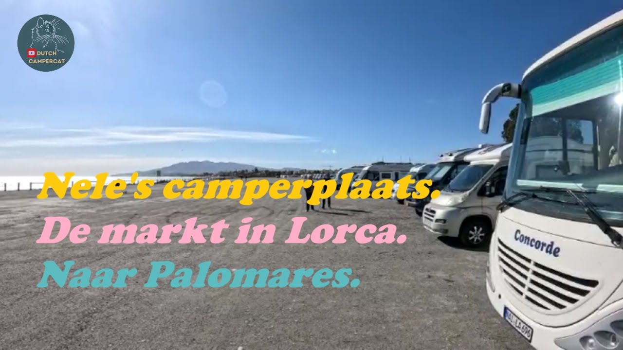 Puerto Lumbreras. de Markt in Lorca en we reizen naar Palomares.