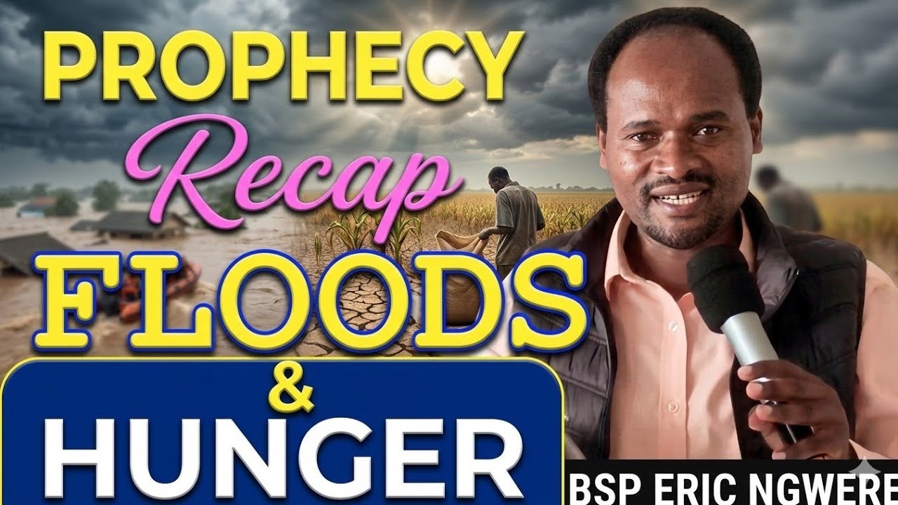 PROPHECY RECAP ABOUT FLOODS AND HUNGER IN KENYA -BSP ERIC NGWERE 