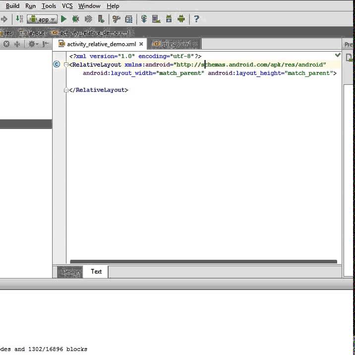 How to use Relative Layout in Android