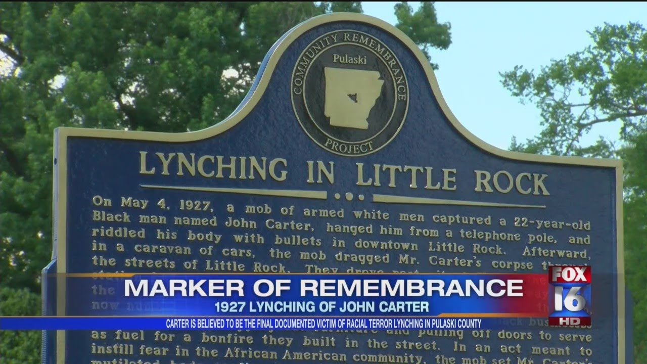 Marker unveiled to remember last known racial terror lynching death in Pulaski County