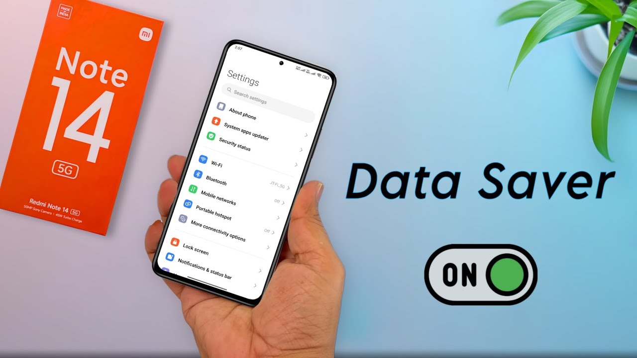 Redmi Note 14 Data Saver Settings | Redmi Note 14 me Data Saver Kaise On Kare