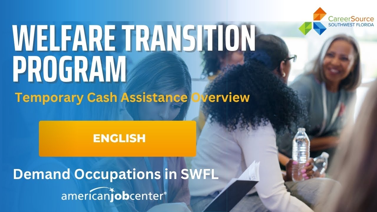 CareerSource Southwest Florida  Temporary Cash Assistance Overview 1