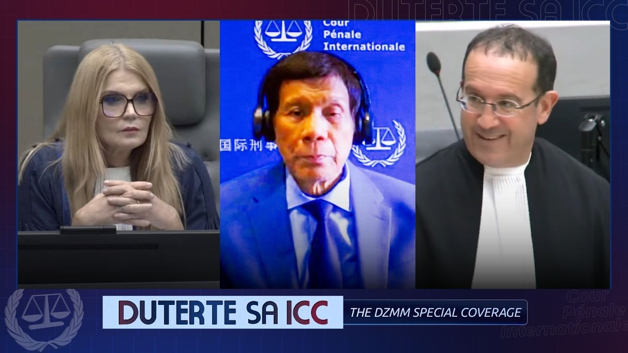 FULL: Duterte camp submits merits on ICC confirmation of charges hearing | DZMM (27 Feb 2026)