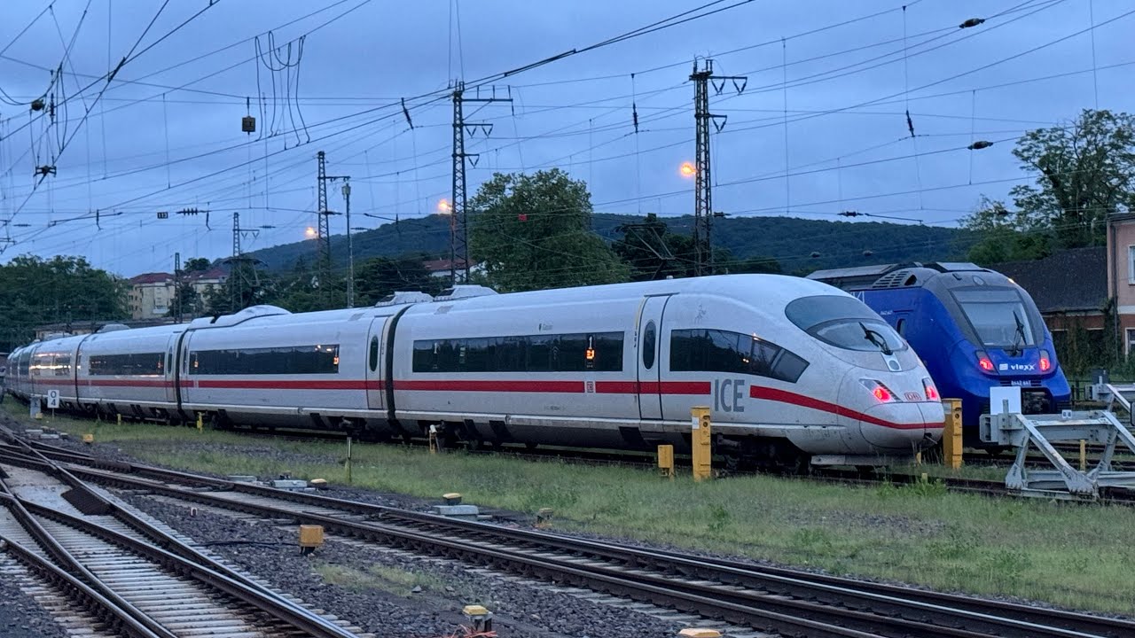 Zugverkehr in Saarbrücken Hauptbahnhof (SSH) am 22.05.2024