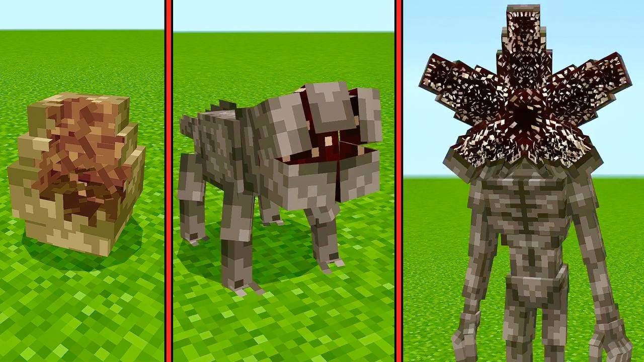 Demogorgon Addon Stranger Things Minecraft